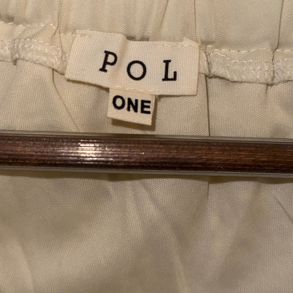 POL Crochet Lace Maxi Skirt Cream Boho Tiered Skirt One Size - Picture 3 of 5